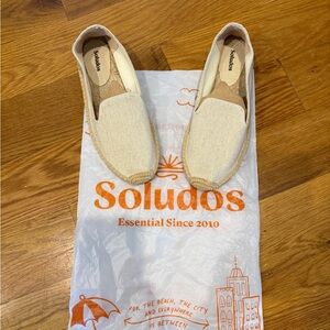 Soludos Tan Espadrille Shoes - Never worn!